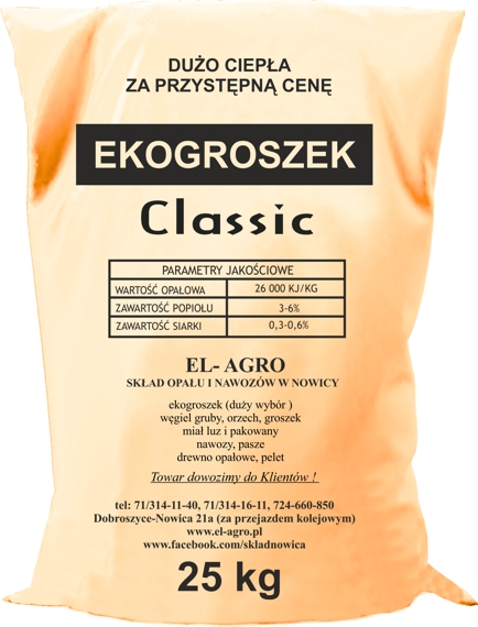Ekogroszek CLASSIC